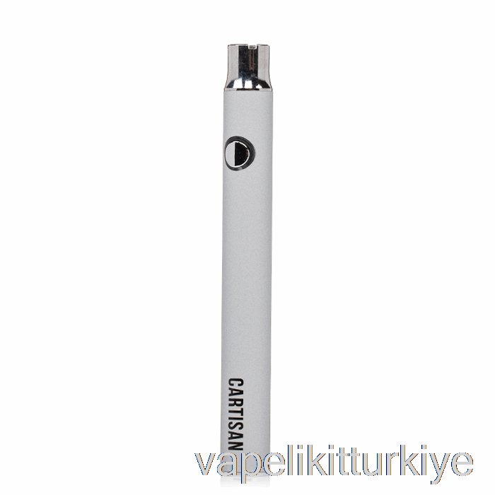 Vape Türkiye Cartisan Buton Vv 400 510 Pil Gümüş